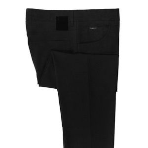 Alberto Black Tom Comfort Fit Ceramica Pants 38